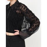 レースクロップド2WAYシアーシャツ | MURUA | 詳細画像23 