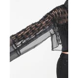 レースクロップド2WAYシアーシャツ | MURUA | 詳細画像26 