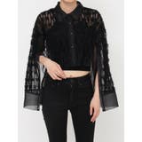 レースクロップド2WAYシアーシャツ | MURUA | 詳細画像27 