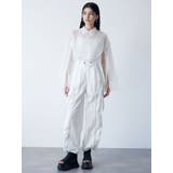 レースクロップド2WAYシアーシャツ | MURUA | 詳細画像6 