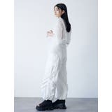 レースクロップド2WAYシアーシャツ | MURUA | 詳細画像8 