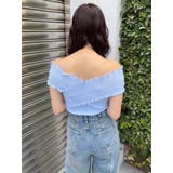 シャーリングオフショルブラウス | MURUA | 詳細画像17 