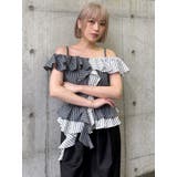 カスケードスウィッチングフリルシャツ | MURUA | 詳細画像5 