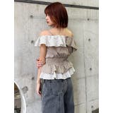 カスケードスウィッチングフリルシャツ | MURUA | 詳細画像9 