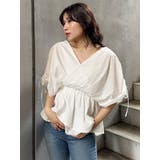 ギャザースリーブブラウス | MURUA | 詳細画像4 