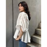 ギャザースリーブブラウス | MURUA | 詳細画像6 