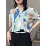 グリーン | パターンクロップドシャツ【WEB限定】 | MURUA