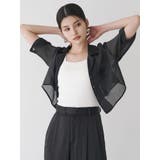 シャイニーシアーショートシャツ【セット販売対象】 | MURUA | 詳細画像14 