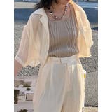 シャイニーシアーショートシャツ【セット販売対象】 | MURUA | 詳細画像23 