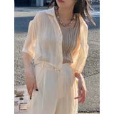 シャイニーシアーショートシャツ【セット販売対象】 | MURUA | 詳細画像24 