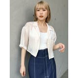 シャイニーシアーショートシャツ【セット販売対象】 | MURUA | 詳細画像34 