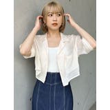 シャイニーシアーショートシャツ【セット販売対象】 | MURUA | 詳細画像35 