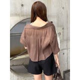 シャイニーシアーショートシャツ【セット販売対象】 | MURUA | 詳細画像42 