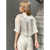 シャイニーシアーショートシャツ【セット販売対象】 | MURUA | 詳細画像49 