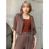 シャイニーシアーショートシャツ【セット販売対象】 | MURUA | 詳細画像5 
