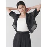 シャイニーシアーショートシャツ【セット販売対象】 | MURUA | 詳細画像6 