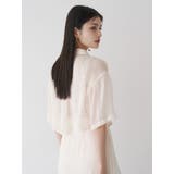 シャイニーシアーショートシャツ【セット販売対象】 | MURUA | 詳細画像9 