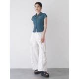 ダブルジップタイトシャツ | MURUA | 詳細画像7 