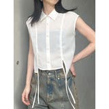 ホワイト | カラミノースリシャツ | MURUA