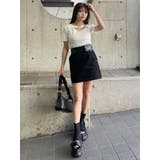 フェイクレザーミニポケットミニスカート | MURUA | 詳細画像14 