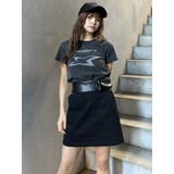 フェイクレザーミニポケットミニスカート | MURUA | 詳細画像3 