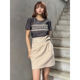 フェイクレザーミニポケットミニスカート | MURUA | 詳細画像5 