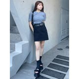 フェイクレザーミニポケットミニスカート | MURUA | 詳細画像6 