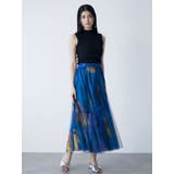 シェイドフラワーチュールスカート | MURUA | 詳細画像2 