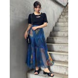 シェイドフラワーチュールスカート | MURUA | 詳細画像22 