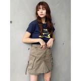 ウォッシュカーゴスカートパンツ | MURUA | 詳細画像4 