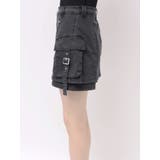 ウォッシュカーゴスカートパンツ | MURUA | 詳細画像9 