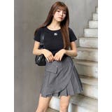 カットオフアシメプリーツスカート | MURUA | 詳細画像29 