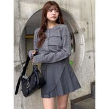 カットオフアシメプリーツスカート | MURUA | 詳細画像41 