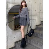 カットオフアシメプリーツスカート | MURUA | 詳細画像43 