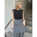 カットオフアシメプリーツスカート | MURUA | 詳細画像44 