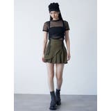 カットオフアシメプリーツスカート | MURUA | 詳細画像5 