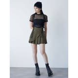 カットオフアシメプリーツスカート | MURUA | 詳細画像6 