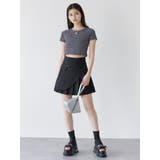 カットオフアシメプリーツスカート | MURUA | 詳細画像9 