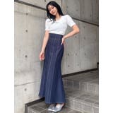 デニムライクステッチスカート | MURUA | 詳細画像18 