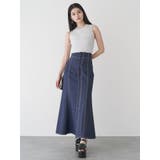 デニムライクステッチスカート | MURUA | 詳細画像3 