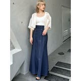 デニムライクステッチスカート | MURUA | 詳細画像8 