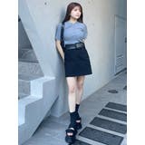 ワンサイドオフショルジップニット | MURUA | 詳細画像22 