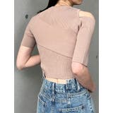 ワンサイドオフショルジップニット | MURUA | 詳細画像25 