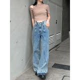 ワンサイドオフショルジップニット | MURUA | 詳細画像26 