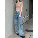 ワンサイドオフショルジップニット | MURUA | 詳細画像27 