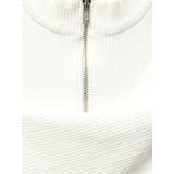 ワンサイドオフショルジップニット | MURUA | 詳細画像40 