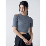 ワンサイドオフショルジップニット | MURUA | 詳細画像5 