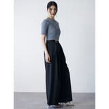 ワンサイドオフショルジップニット | MURUA | 詳細画像8 