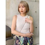 バイカラーリブニットタンク | MURUA | 詳細画像12 