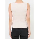 バイカラーリブニットタンク | MURUA | 詳細画像35 